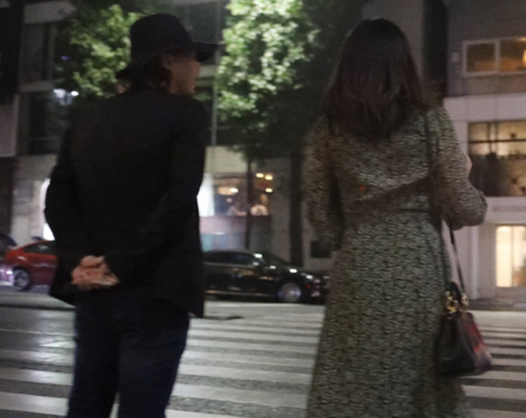 夜道を歩くふたり【その4】