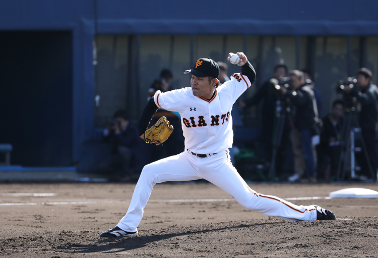 森福允彦（前巨人）は2奪三振1四球