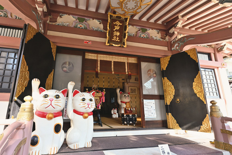 今戸神社は福禄寿を祀る