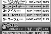 2019年の日本株市場 首位打者、HR王、最多勝の銘柄を決めよう