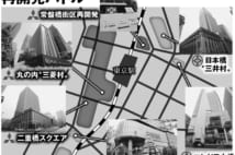 東京駅周辺再開発バトル 三井が「三菱村」を挟み撃ちする構図も