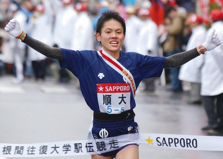 初代・山の神の順天堂大・今井（写真／共同通信社）