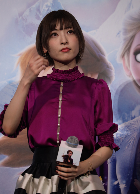 『アナと雪の女王2』でアナの声優を務める神田沙也加