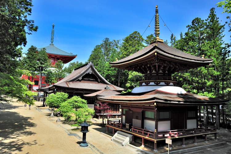 金剛峯寺壇上伽藍（写真）と奥の院は、高野山の中でも2大聖地とされている（写真／アフロ）