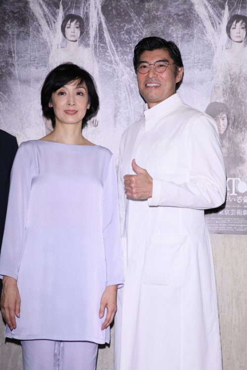 白衣の草刈と高嶋