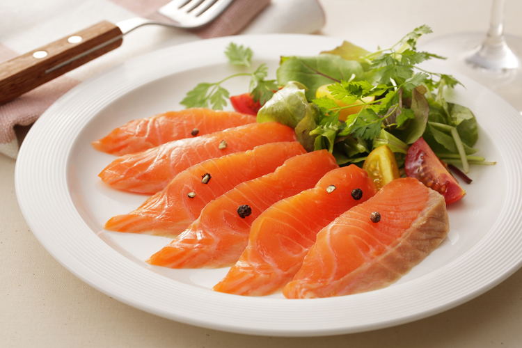 サーモンも非常に効果的