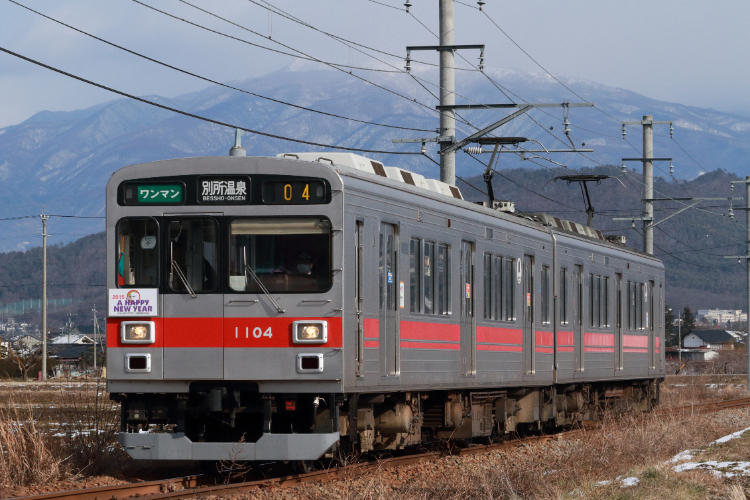 上田電鉄1000系（写真提供：早大鉄研）