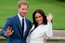 エリザベス女王は2人の希望を「全面的に支持する」と声明を出した(AFP=時事)