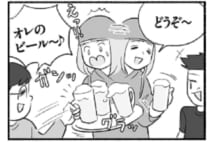 居酒屋のありがた迷惑 お盆の上のドリンクに触れてはならぬ