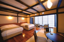 『茶心の宿 和楽園』の室内
