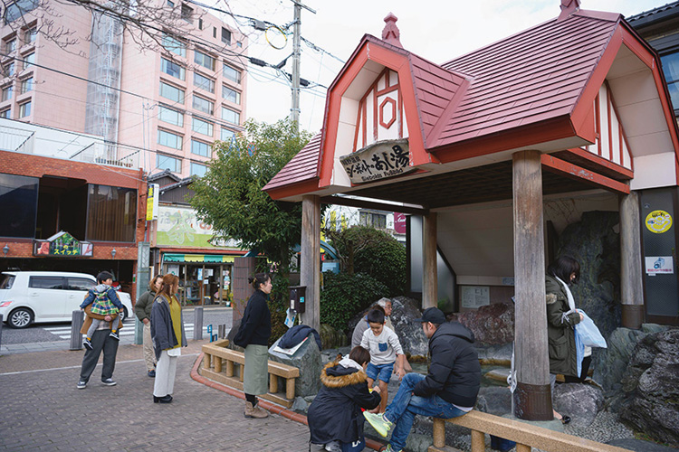 利用料は無料のあし湯