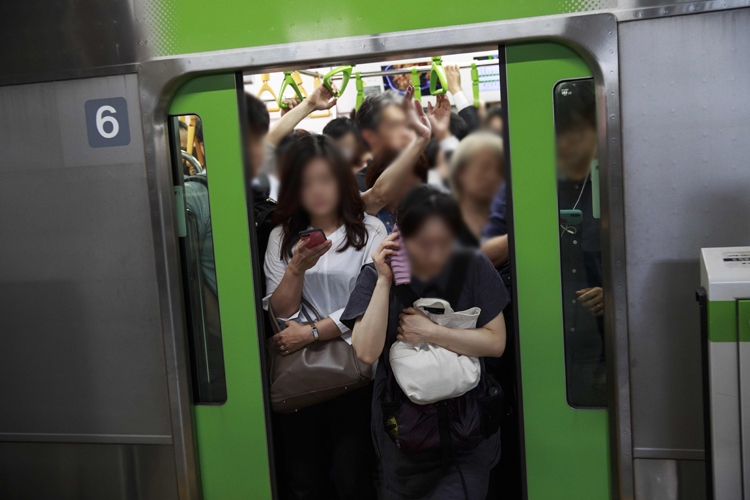 五輪中、都内は混乱必至（写真／AFP＝時事）