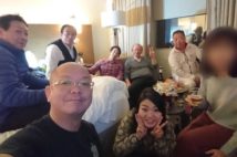 超党派の「部屋飲み」が開催された
