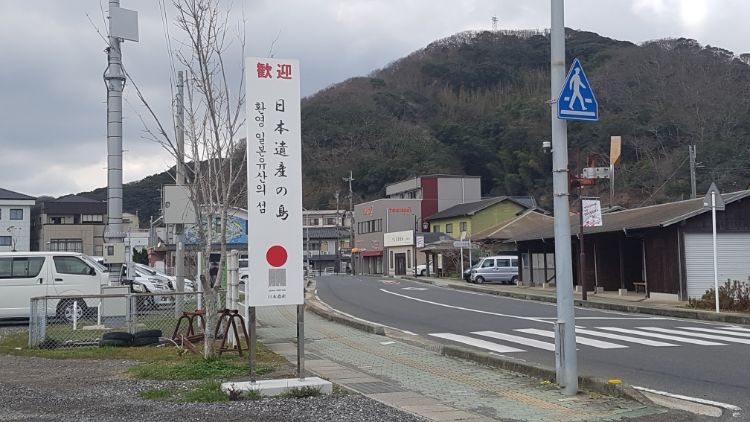 比田勝港にかつての賑わいはない（写真：藤原修平）