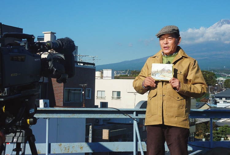 『濡れた荒野を走れ』などに出演した地井武男（共同通信社）