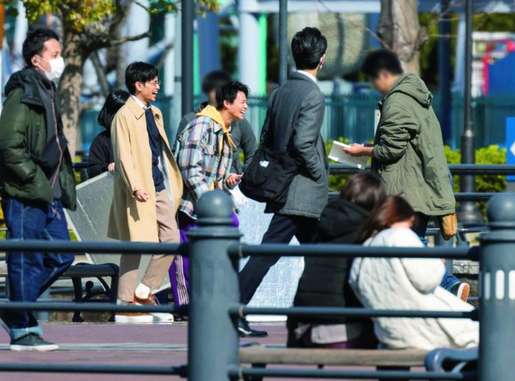 仲のよさがこちらにも伝わってくるような現場（写真は2020年）