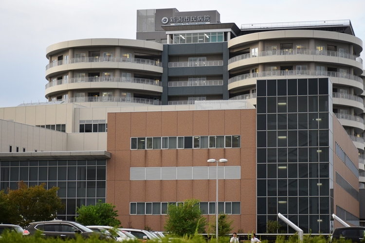 新潟市民病院には70代女性が入院（写真／EPA＝時事）