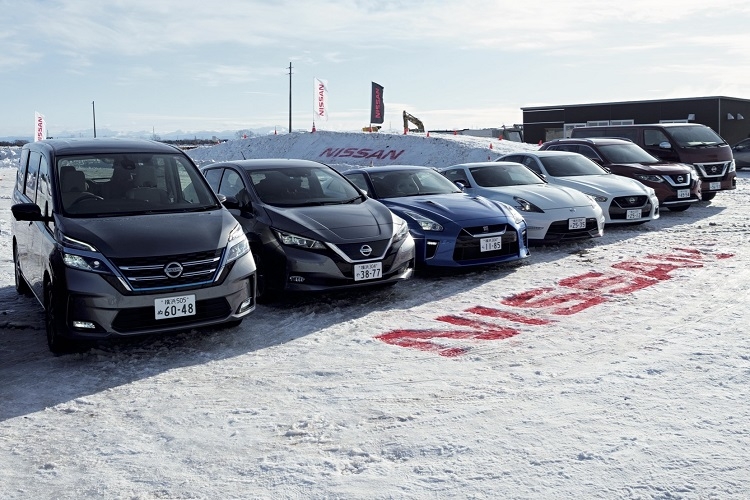 日産車「雪上試乗会」で走破性能を体感！