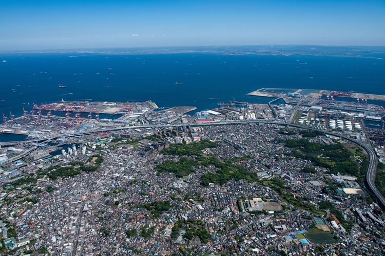 横浜・山手地区の街並み（時事通信フォト）