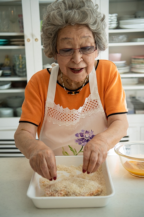 レシピを紹介してくれたばぁば