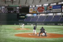 プロ野球のオープン戦も無観客（共同通信社）