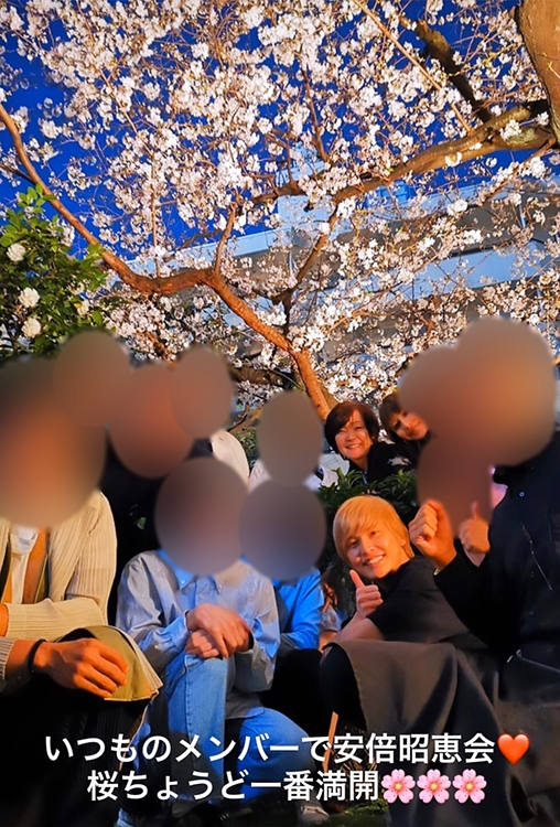 レストラン 昭恵 昭恵夫人の桜花見と芸能人の写真！メンバーや参加者！レストランはどこ