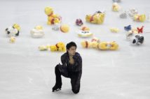 羽生結弦がプーさんについても言及！（写真／SipaUSA=時事）