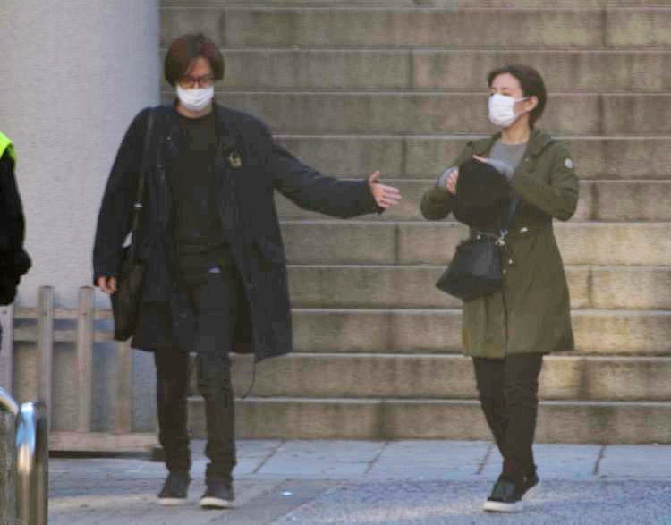 参拝を終えたふたり