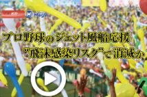 【動画】プロ野球のジェット風船応援 “飛沫感染リスク”で消滅か