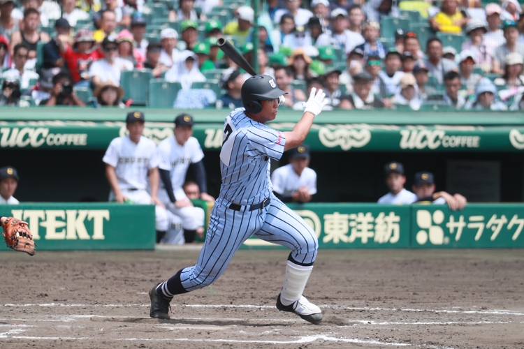 中学3年で東京ドームのスタンドに打ち込んだ(撮影/松橋隆樹)