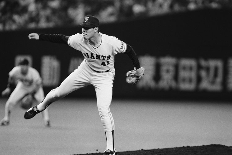 1989年には11試合連続完投勝利のプロ野球新記録を達成した斎藤雅樹（時事通信フォト）