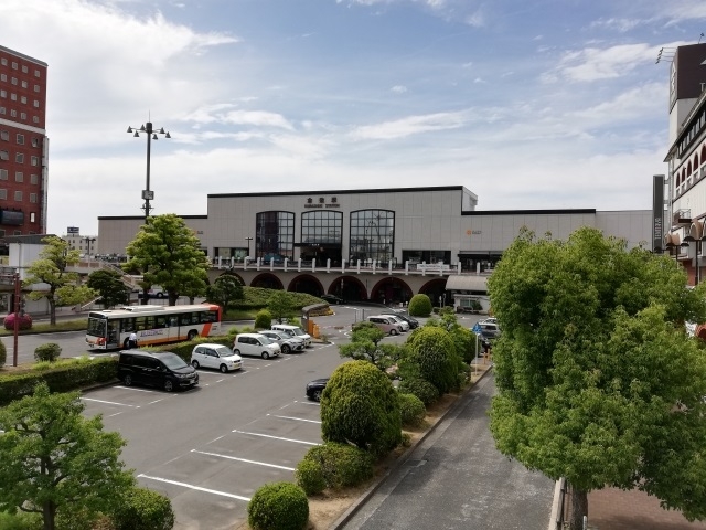 減築後した現在の倉敷駅