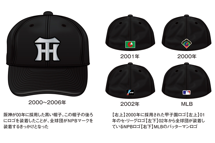 日本の野球帽 バックロゴ 元祖は阪神タイガースだった Newsポストセブン