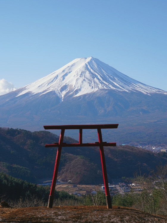 富士河口湖町の河口浅間神社