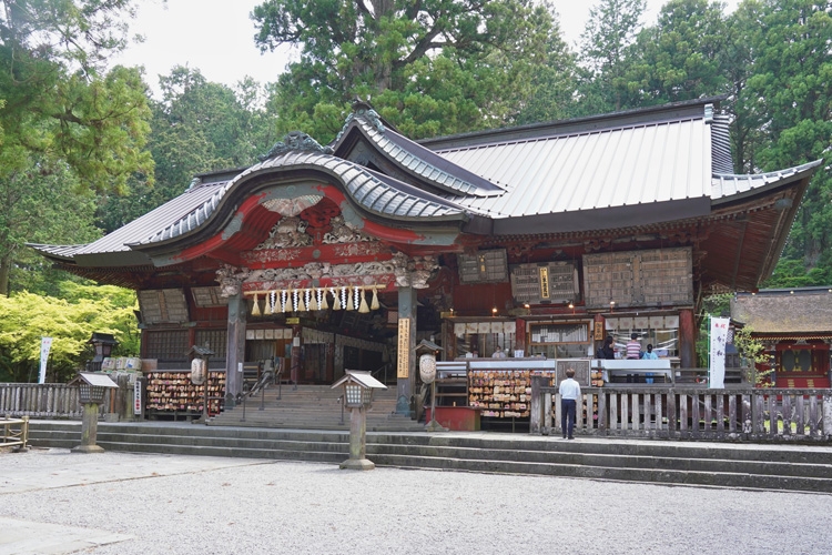 富士吉田市の北口本宮冨士浅間神社