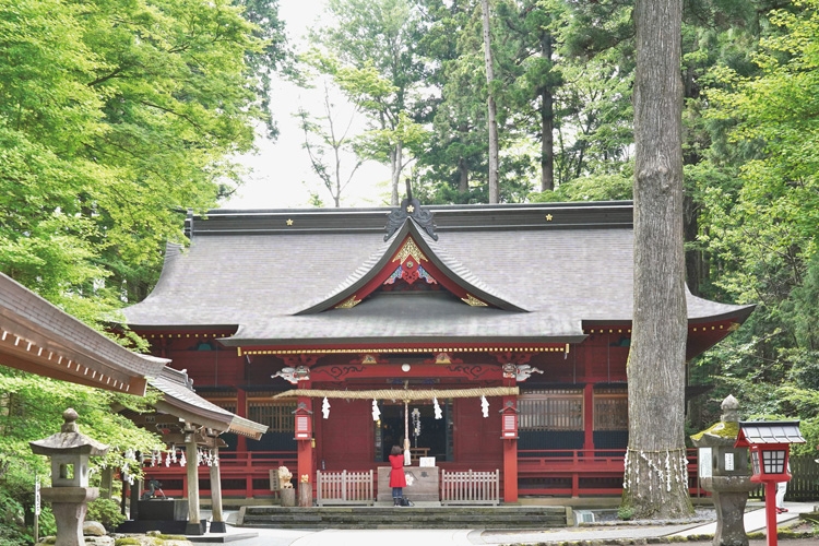 須走登山道の起点となる