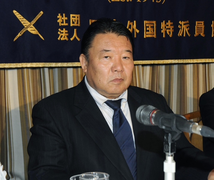 「チャンネル桜」の水島総氏（写真／共同通信社）