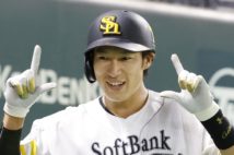 SB柳田悠岐　今季トリプルスリーと三冠王の同時受賞もあるか