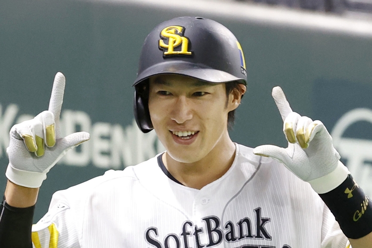 SB柳田悠岐 今季トリプルスリーと三冠王の同時受賞もあるか SB柳田悠岐 今季トリプルスリーと三冠王の同時受賞もあるか