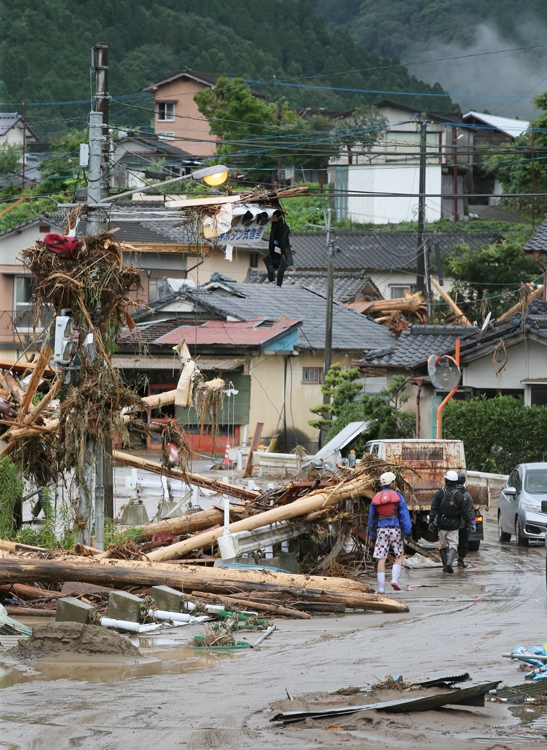 一日も早い復興が望まれる（時事通信フォト）