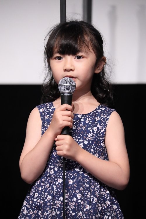 舞台挨拶に登場した浅田芭路