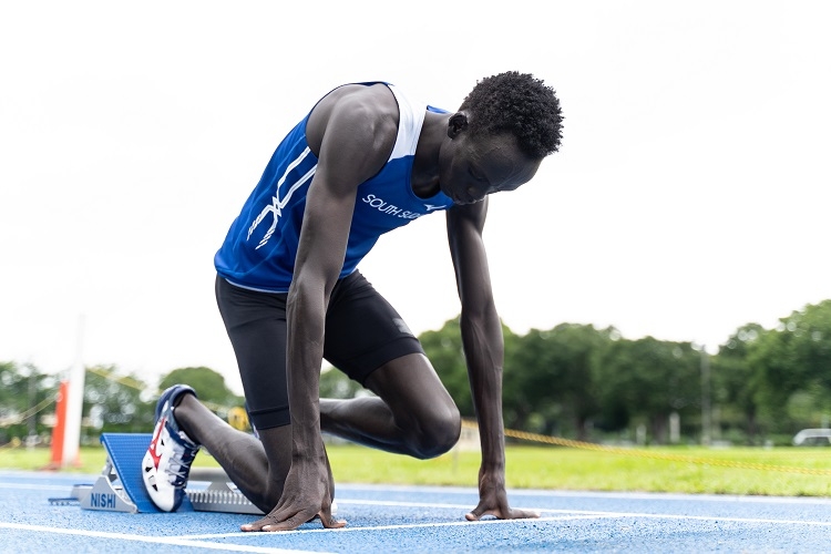五輪開催に向け練習に励む