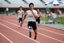パラアスリートの小須田潤太選手(SportsPressJP/アフロ)