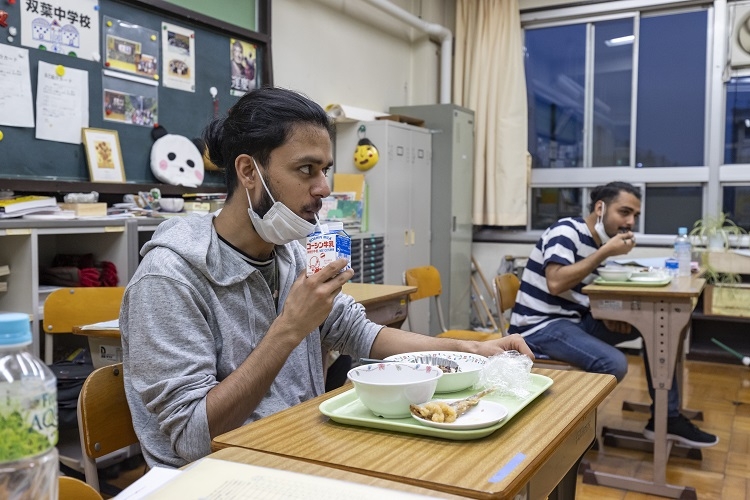 外国にルーツを持つ生徒も多い双葉中学校夜間学級（撮影／関谷知幸）