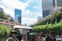 同時に3種類の電車が見られることも