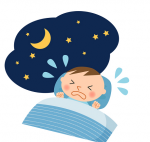 夜泣きとは違う!?赤ちゃんの「寝言泣き」とは