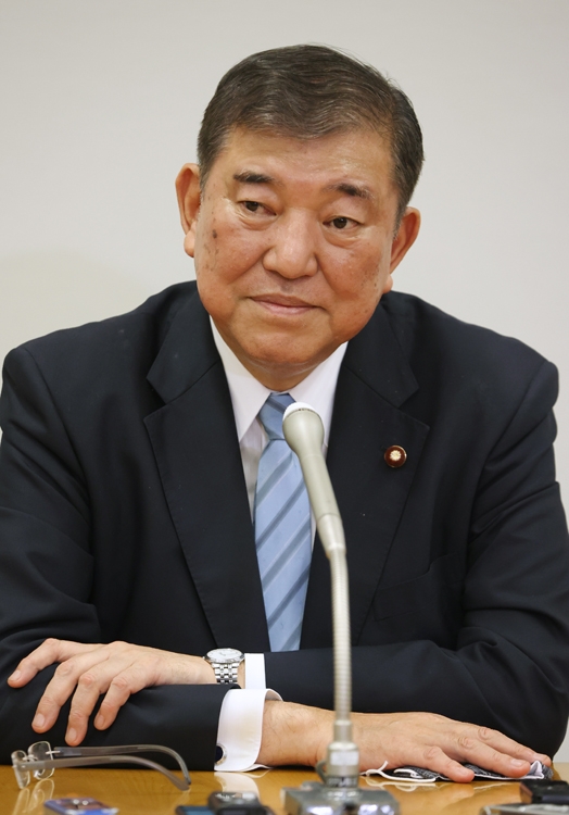 自民党総裁選候補の石破茂・元幹事長（時事通信フォト）