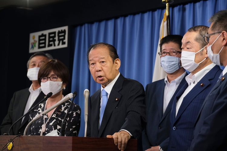 自民党では大勢力を抱える二階氏（写真／AFP＝時事）