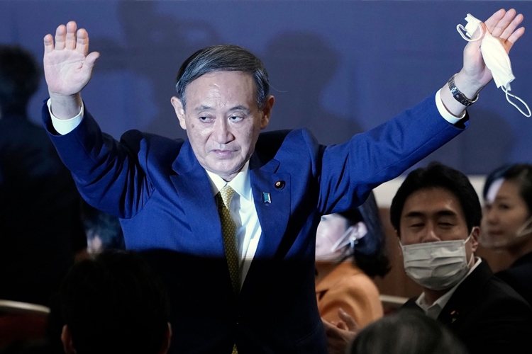 「菅内閣」の閣僚人事は一定の評価を得ているが…（写真／AFP＝時事）
