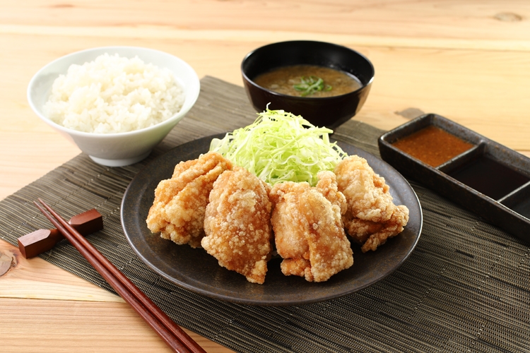 からやまの「からやま定食(梅)」